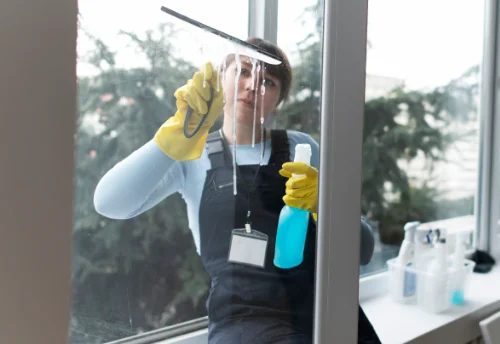 Nettoyage de vitres intérieures et extérieures à Germainville